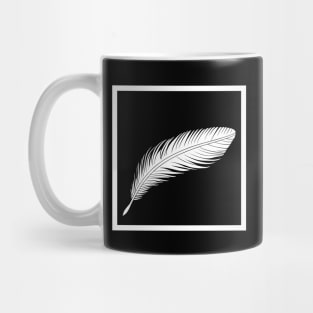 Feather in a frame Mug